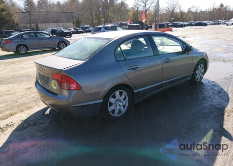 2008 Honda Civic Lx из США, поврежденный, VIN 2HGFA16578H505803